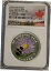 ڶ/ʼݾڽա ƥ    [̵] 2012 Canada $20 1 oz Aster with Bumble Bee Colorized Silver Coin NGC PF70 UC