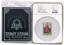 【極美品/品質保証書付】 アンティークコイン コイン 金貨 銀貨 送料無料 2021 NGC Niue Tarot Card The Magician 1 oz 999 Silver Proof Coin PF70 ER OGP