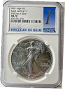 2021 Silver Eagle T-2 NGC MS 70 発行初日2021 Silver Eagle T-2 NGC MS 70 First Day of Issue(3)