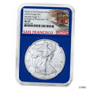 yɔi/iۏ؏tz AeB[NRC RC   [] 2021 (S) $1 American Silver Eagle NGC MS69 Emergency Production ER Trolley Label