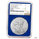 2021 (S) $1 アメリカン シルバー イーグル NGC MS69 緊急生産 ブラウンラベル ブルー2021 (S) $1 American Silver Eagle NGC MS69 Emergency Production Brown Label Blue(3)