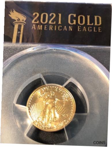  アンティークコイン コイン 金貨 銀貨  BK Label Highest Appraisal Product 2021 Eagle $ 5 Gold Coin Antique Coin
