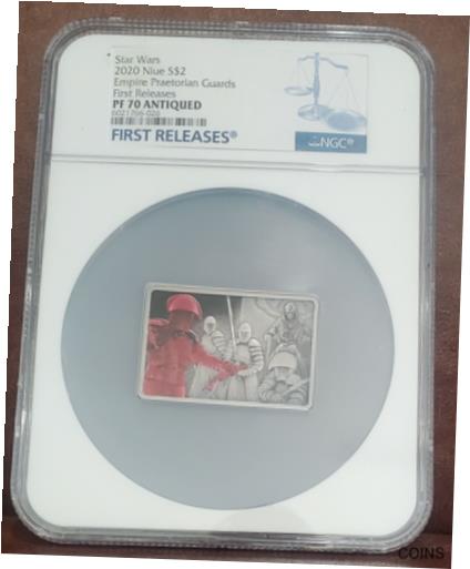  アンティークコイン コイン 金貨 銀貨  2020 Star Wars NGC PF 70 NIUE 1oz Silver $2 "PRAETORIAN GUARD" First Release