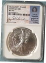 yɔi/iۏ؏tz AeB[NRC  2020 $1 Silver Eagle MS70 Auto Signed By Angela Buchanan 37th Treasurer [] #sof-wr-012169-2099