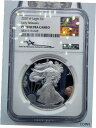 2020-W アメリカン シルバー イーグル ASE $1 NGC PR PF70 サイン入りメルカンティ最安値2020-W American Silver E...