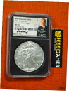 yɔi/iۏ؏tz AeB[NRC RC   [] 2020 W BURNISHED SILVER EAGLE NGC MS70 EDMUND MOY SIGNED MINT DIRECTOR'S SERIES