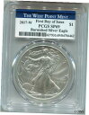 yɔi/iۏ؏tz AeB[NRC RC   [] 2017-W Burnished Silver Eagle NGC SP69 First Day of Issue (6462)