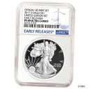 2017-S プルーフ $1 アメリカン シルバー イーグル 限定版セット NGC PF69UC ブルー ER ラボ2017-S Proof $1 American Silver Eagle Limited Edition Set NGC PF69UC Blue ER Lab(3)