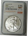 yɔi/iۏ؏tz AeB[NRC  NGC MS69 2016 American Silver Eagle Dollar World's Fair of Money ANA 125 Years [] #sot-wr-012172-1112