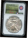 2016 シルバー イーグル $1 NGC MS70 シカゴ カブス 2016 ワールド シリーズ チャンピオン ラベル2016 SILVER EAGLE $1...