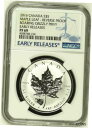 yɔi/iۏ؏tz AeB[NRC RC   [] 2016 $5 1 Oz Grizzly Privy Canadian Silver Maple Leaf Reverse Proof NGC PF69 ER