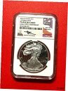 2016 - アメリカン シルバー イーグル NGC PF69 UCAM 直筆サイン入り ジョン メルカンティ 低価格2016 - W AMERICAN SILVER EAGLE NGC PF69 UCAM HAND SIGNED JOHN MERCANTI LOW PRICE