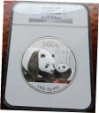 2011 中国 300 元 シルバー パンダ 1 キロ (32.15 オンス) - NGC PF 70 ULTRA CAMEO S300Y2011 China ...