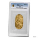 【極美品/品質保証書付】 アンティークコイン 金貨 (1859) Japan Ansei Gold Koban 1 Ryo AU-Dtls PCGS (Scratched) - SKU#259803 [送料無料] #got-wr-012180-16