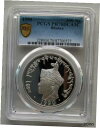 PCGS PR70 ブータン 1990 サッカー世界選手権銀貨 28.28g S300NPCGS PR70 Bhutan 1990 Football World...