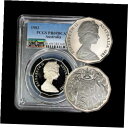 オーストラリア。 1983 年、50 セント - PCGS PR69 - 紋章、カンガルー & エミューAUSTRALIA. 1983, 50 Cents - ...