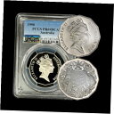 オーストラリア。 1990 年、50 セント - PCGS PR69 - 紋章、カンガルー & エミューAUSTRALIA. 1990, 50 Cents - ...