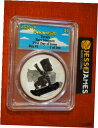 2020 P ツバル シルバー バート シンプソン PCGS MS70 発行初日ボックス #1 1/3002020 P TUVALU SILVER BART S...