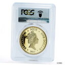 【極美品/品質保証書付】 アンティークコイン コイン 金貨 銀貨 [送料無料] Niue 1 dollar Star Wars Series C-3PO MS69 PCGS gilded copper coin 2011
