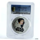 ニウエ 1 ドル スター ウォーズ シリーズ プリンセス レイア MS69 PCGS 色銅貨 2011Niue 1 dollar Star Wars serie...