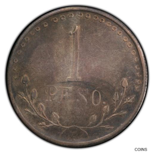  アンティークコイン 硬貨 1913 1 Peso H Del Parral - PCGS AU50 - KM-611 - Revolutionary Coin - Chihuahua  #oct-wr-012186-22