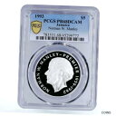 yɔi/iۏ؏tz AeB[NRC RC   [] Jamaica 5 dollars N.W. Manley - Independence PR68 PCGS proof silver coin 1993