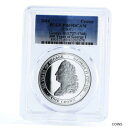トリスタン ダ クーニャ 1 クラウン ジョージ 2 世 300 年 PR69 PCGS 銀貨 2014Tristan da Cunha 1 crown 300...