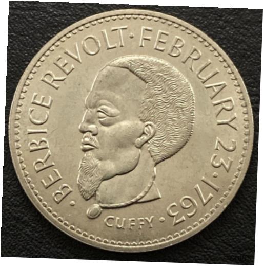 ڶ/ʼݾڽա ƥ    [̵] 1970 $1 Republic of Guyana F.A.O. Berbice Revolt 1763