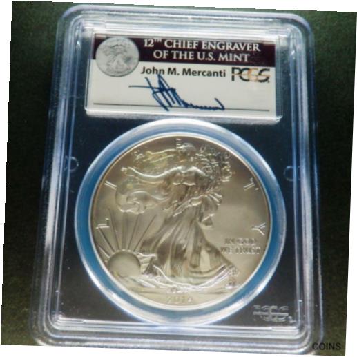  アンティークコイン コイン 金貨 銀貨  PCGS Appraisal Antique Eagle Silver Coin 66