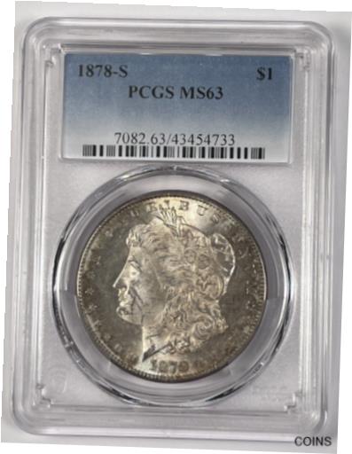 yɔi/iۏ؏tz AeB[NRC RC   [] 1878-S Morgan Silver Dollar PCGS MS3 Nice & Original (43454733)