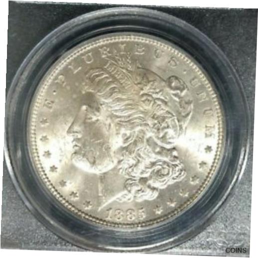 yɔi/iۏ؏tz AeB[NRC  1885 MORGAN SILVER DOLLAR - PCGS MS 63 ~BEAUTIFUL COIN~ REF#6562 [] #sct-wr-012198-2822