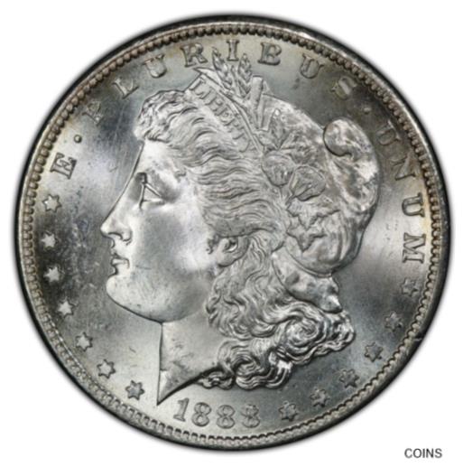 【極美品/品質保証書付】 アンティークコイン 銀貨 1888-S Morgan Silver Dollar PCGS MS66 - - Frosty Blast White Gem [送料無料] #sot-wr-012201-120