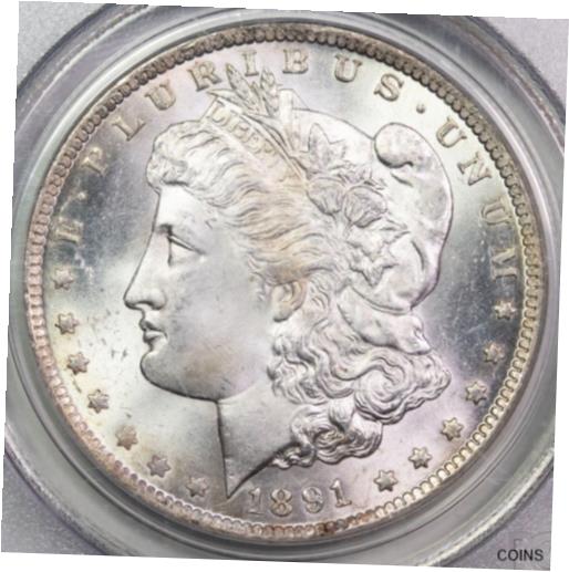  アンティークコイン 銀貨 1891 CC PCGS MS65 Morgan Silver Dollar "Spitting Eagle" Item#P16134  #sot-wr-012203-501