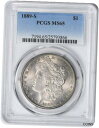 yɔi/iۏ؏tz AeB[NRC RC   [] 1889-S Morgan Silver Dollar MS65 PCGS