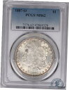 1887-O モーガン銀貨 1 ドル PCGS MS621887-O Morgan Silver Dollar $1 PCGS MS62