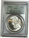  アンティークコイン コイン 金貨 銀貨  1890 S Morgan Silver Dollar $1 PCGS MS 62