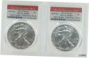 2020-S American Silver Eagle | PCGS MS69 | .999 | Emergency Issue | 2 Sequential※関税は当ショップ負担（お客様負担無し）※全国送料無料・海外輸送無料※商品の状態は画像をご確認下さい（極美品・目立った汚れ無し）※輸入品の為英語表記となります※その他ご不明点はお気軽にお問合せ下さい！Seller Notes: “Please refer to the photos or more details and as part of the description.”Mint: United States MintPurity: 999Certification: PCGSBrand/Mint: US MintBrand: American Silver Eagle, ASECertification Number: 40876084, 40876085Coin: Silver $1, American Silver Eagle, ASECountry/Region of Manufacture: United StatesGrade: MS 69Modified Item: NoPrecious Metal Content per Unit: 1 ozStrike Type: BusinessTotal Precious Metal Content: 2 ozYear: 2020-SComposition: SilverFineness: 999Modification Description: 2 Sequential ASEs[ご購入前に必ずお読み下さい]親切丁寧に、商品到着までサポート対応させていただきます。■パソコンの画像・画質により色や素材感が、実際の商品と多少異なる場合がございますので予めご了承くださいませ。■お客様のご都合（程度の解釈相違を含む）による商品のご購入後のキャンセル返品は、原則としてお受け致しておりません。未払いのまま2日以上連絡が取れない場合はキャンセルさせて頂きます。その場合、事務局側が自動的に「非常に悪い」の評価を付けてしまいますのでご注意ください。※お支払い頂いた場合は連絡は不要です。※他ショップでも販売しておりますので、稀に在庫がない場合がございます。■不具合での返品は箱などすべてが到着時の状態になるものに限らせていただきます。※当店では不良品はすべて現物確認と不具合の確認を行い対応をさせて頂いております。■お客様のご都合によるご注文確定後の商品のキャンセルにつきましては承っておりません。また、ご入金確認後、またはご決済完了確認後のキャンセルにつきましては、ご注文総額の30％のキャンセル料をご請求させていただきます。■領収書二重発行やトラブル防止のため、領収書発行は行っておりません。事務局側が発行している「支払い明細」が正式な支払い証明となります。支払い明細画面を印刷したものが領収書の代わりになることを各税務署に確認済みです。■年末年始・連休の発送は、業者も休みになる関係でいつもより遅れます。■輸送時の破損の場合は配送業者への報告を行って下さい。報告なしでの対応はできません。■日祝日は定休日とさせていただいております。連絡・発送が出来ませんのであらかじめご了承お願いいたします。■内容は必ずお読みになってからお買い求め下さいますようお願い致します。※在庫状況は常に更新をしておりますが、当社は複数店舗で在庫を共有しているため、ご注文を頂きましても稀に欠品している場合がございます。その際は誠に申し訳ございませんが、その旨をメールまたはお電話にてご連絡させていただきます。ご理解いただけますようお願い申し上げます。親切・丁寧にお取引させていただきますのでよろしくお願いします。 品質保証について 当店の商品の、品質保証についてご紹介いたします。 ▽品質保証書 お買い上げいただく全ての商品に「WORLD RESOURCE品質保証書」をおつけいたします。 これは、WORLD RESOURCEが販売した商品であることを保証するものです。大切に保管してください。 ▽標準保証に関して 当店でご購入頂きました商品は7日以内の標準保証サービスが付属致します。 ※ご購入日につきましては、製品の品質保証書に記載の日付にて確認させていただきます。 ※保証は通常利用時のみの対応となります。 ※ご購入日の確認を致しかねる場合は有償となります。品質保証書は大切に保管して下さい。POINT01　品揃え一番店を目指して 「期待に答えるお店づくりと、時代に合わせたサービスをご提供致します。」 POINT02　多種多様な商品レパートリー 「幅広く、世界の商品をご用意しております。」 POINT03　きっと見つかる！新しい発見 「テレビや雑誌で紹介されたアイテムもいちはやく。」 モットー：丁寧な接客対応 その道数十年のスタッフだからこそできる、“豊富な知識”に基づく商品のご提案。 お探しの商品はお気軽にスタッフにお尋ねください。 「以前は、商品ページあったけど、、、見つからない。」 「初めてアンティークコインの購入をしますが大丈夫ですか？」 「この年代の商品を探していますが、おすすめはありますか？」 「友人にアンティークコインを送りたいけど、おすすめありますか？」 等など、困ったときの質問にも、しっかり対応・お調べ致します。 取寄せ、取り置き等もできますので、商品一覧で見つからなかった商品でも、 スタッフまでお気軽にご相談下さい。 【お問い合わせはお気軽にどうぞ】 suport@world-resource.net