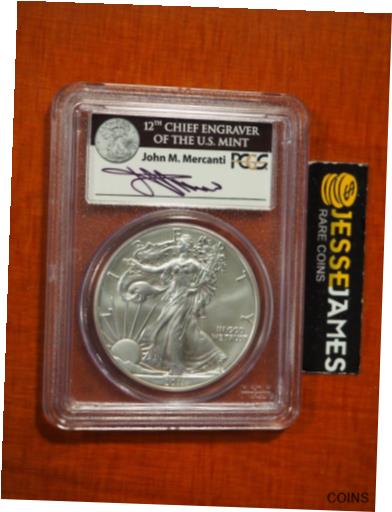  アンティークコイン コイン 金貨 銀貨  2011 S SILVER EAGLE PCGS MS69 MERCANTI FIRST STRIKE FROM 25TH ANNIVERSARY SET