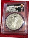 PCGS MS69 ファーストストライク 2021 タイプ 2 シルバー アメリカン イーグル ドナルド トランプ-AGT448PCGS MS69 FIRST STRIKE 2021 TYPE 2 SILVER AMERICAN EAGLE DONALD TRUMP-AGT448