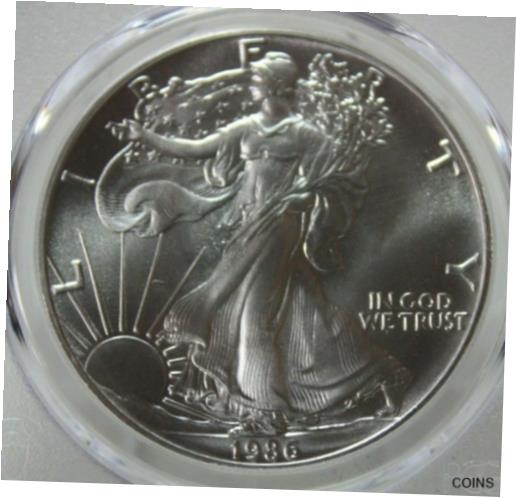 yɔi/iۏ؏tz AeB[NRC RC   [] PCGS 1986 MS 69 1$ Silver Eagle [091GRA]