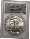 yɔi/iۏ؏tz AeB[NRC RC   [] 2021 $1 Silver Eagle Type 2 PCGS MS69 At Dusk & At Dawn 445th Coin Struck