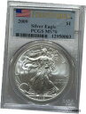 2009 シルバー イーグル ファースト ストライク PCGS MS 70 フラッグ ラベル2009 SILVER EAGLE FIRST STRIKE PCGS MS 70 FLAG LABEL(3)