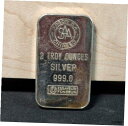 【極美品/品質保証書付】 アンティークコイン コイン 金貨 銀貨 [送料無料] 2oz 999 Vintage Silver Bar Argor Chiasso Rare! Nicely rainbow Toned.