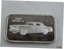  アンティークコイン コイン 金貨 銀貨  1956 Mark II Lincoln Classic Mark Series - 1 Troy oz .999 Silver Bar OZT Rare