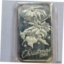 yɔi/iۏ؏tz AeB[NRC RC   [] 1980 Vintage 1oz Silver Art Bar Christmas Madison Mint 1oz .999 Fine (C617)