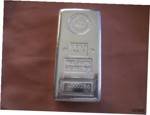 yɔi/iۏ؏tz AeB[NRC RC   [] Rare Royal Canadian Mint Poured 999 Kilo Silver Bar Serial Number A000286