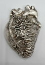 【極美品/品質保証書付】 アンティークコイン コイン 金貨 銀貨 送料無料 MK Barz Anatomical Heart 10 oz .999 Poured Silver Bar - 500 Made