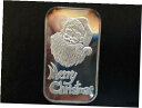 【極美品/品質保証書付】 アンティークコイン 銀貨 SilverTowne Merry Christmas ST-18V Silver Art Bar P1719 [送料無料] #sof-wr-012254-579