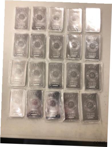 【極美品/品質保証書付】 アンティークコイン 銀貨 TWENTY eBay BRAND Royal Canadian Mint 10 Oz Silver Bars CONSECUTIVE SERIAL #S!!! [送料無料] #sof-wr-012255-82
