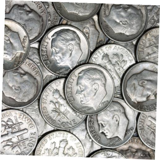 楽天金銀プラチナ　ワールドリソース【極美品/品質保証書付】 アンティークコイン コイン 金貨 銀貨 [送料無料] 1/4 TROY POUND LB BAG MIXED 90％ SILVER COINS U.S. MINTED NO JUNK PRE 1965 ONE